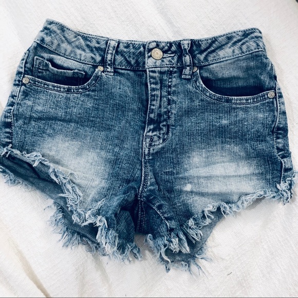 Altar'd State Pants - Altar’d State Blue Jean Shorts